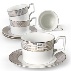 Mir 骨瓷咖啡杯4人份套組 - 經典傳承, 1組, 遺產