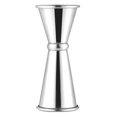 量酒器盎司杯, 30/45ml 銀色, 304不鏽鋼, 1個