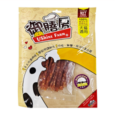 USHiNE FARM 御膳房 美味雞米花條 120g 100%嚴選在地新鮮肉品 大貓適用, 雞肉, 1包
