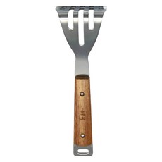 SHUEHO 樹可 廚房小工具 壓泥器 430不鏽鋼 相思木, 24 x 8 x 8cm, 1支