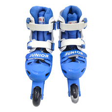 SUCCESS 成功 兒童 伸縮直排輪 發光輪 藍色, 1雙