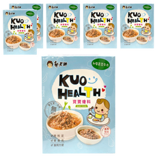 郭老師 寶寶燴料-和風蔬菜牛肉, 適合12-36個月寶寶, 安心食材 營養均衡, 200g, 6盒