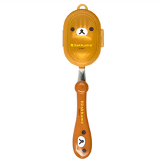 Rilakkuma 湯叉, 兒童叉匙 + 收納盒, 拉拉熊 棕色, 1組