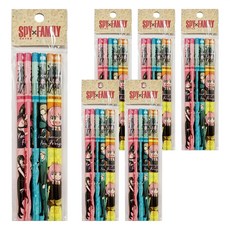 收納王妃 木頭鉛筆6入組, 間諜家家酒, 6組