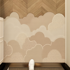 玄關絲圈地墊 綠斯流影, 90 x 60cm, 1片