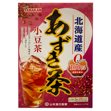 YAMAKAN 山本漢方 紅豆茶, 北海道產, 0 咖啡因, 5g x 20包, 1盒