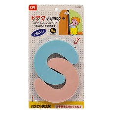 C型加厚防夾門擋 EVA材質 9x2x10公分, 顏色隨機, 2個