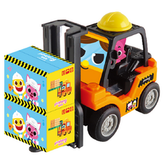 pinkfong 碰碰狐 迷你工程車系列玩具 Set, 堆高機, 不適用, 1組