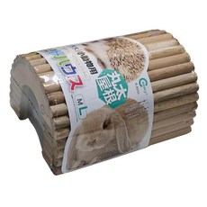 Canary 泉屋天然原木手作窩 R-A550 寵物木屋 安全無毒 兔子/倉鼠/刺蝟適用, 1個