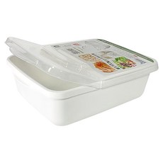 UDA 有達 掀樂保鮮盒/米桶/密封盒 2.5L 2個 PP聚丙烯, 顏色隨機, 27 x 21.5 x 8.2cm