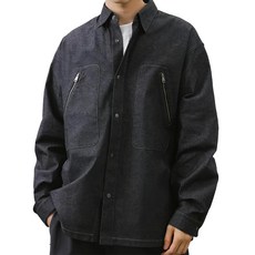 BOHRHOO 初春丹寧長袖襯衫