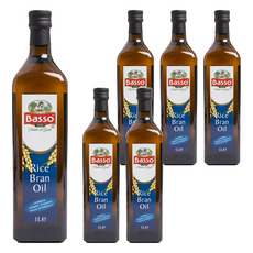 Basso 巴碩 義大利巴碩 玄米油, 1L, 6瓶