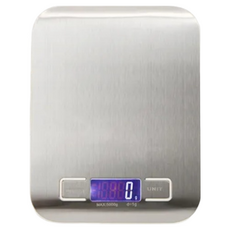 HIKARI 日光生活 304不銹鋼精密料理秤 高精度 廚房烘焙必備, 3kg, K007, 銀色