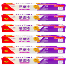 穀典 易樂捲 食物調理紙, 15m x 42cm, 1個, 6個