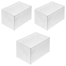 comet Home PVC衣物收納箱, 單一顏色, 3個