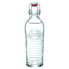 Bormioli Rocco Officina 水瓶 Set 6 玻璃意大利製造, Clear, 1.2L, 1組