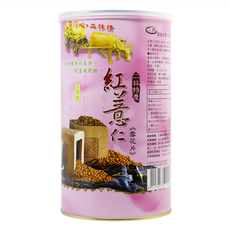 二林鎮農會 紅薏仁雪花片 無添加, 300g, 1罐