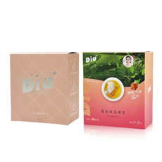 DiU 玫瑰孅孅飲7g 14包 + 藤黃果洛神茶3.5g 8包, 126g, 1組