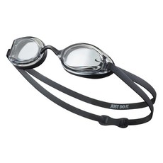 NIKE 耐吉 LEGACY 專業型鏡面泳鏡 NESSD130-040, 銀色, 1個