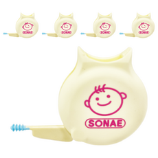 KAI 貝印 嬰兒用鼻垢清潔器 KF-0242, 5個, 1個