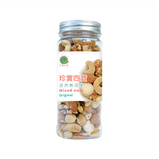 珍實大地 綜合四寶堅果 無調味, 250g, 1罐