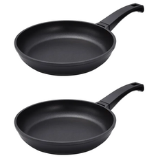 PERFECT 理想 日式黑金鋼平煎鍋, 2個, 20cm