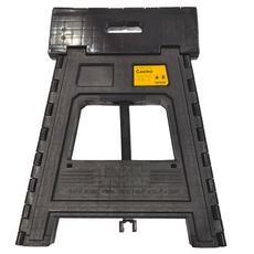 SLOWER 戶外折疊椅DX Casino, 可折疊、可攜帶、耐用, 黑色, 1個