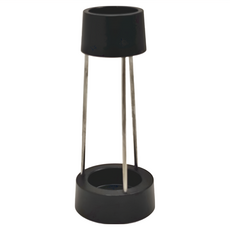 卡特屋 咖啡攪粉針組8針, 304不鏽鋼, 底座收納, 握感舒適, 黑色,, 1個