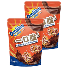 Ovaltine 阿華田 一口脆 米蛋白穀物, 56g, 2袋