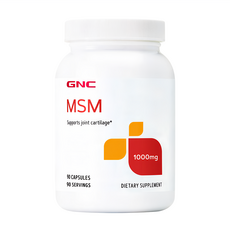 GNC 健安喜 MSM1000 膠囊食品 1000mg, 90顆, 1罐