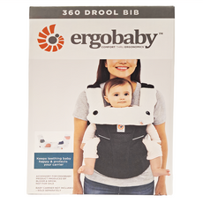 Ergobaby 純棉磨牙墊背巾套 - 鯨魚, 鯨魚 白色, 1個