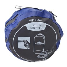 戶外淋浴器 藍色 高40cm 直徑19.5cm, 1個