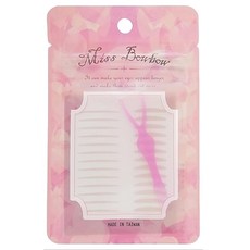 Miss Bowbow 撥撥小姐 雙眼皮貼 3M加深摺痕雙眼皮貼 168個, 粉色, 1盒