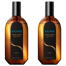Raonne 黑摩洛哥堅果髮油, 2瓶, 250ml