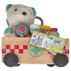 B.toys 波比看醫生 診療救護拖車, 1個, Multicolor