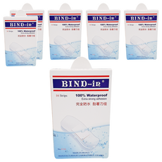 BIND-in 絆多 那柏瑞特可盧雅 100%防水膠布 8316 中片型, 16片, 6盒