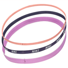 NIKE 耐吉 混搭式髮帶3件組, 紫色 + 黑色 + 粉色, 1組