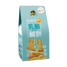 珍田生機 乳酪鹹餅，無添加，安心吃, 162g, 1盒
