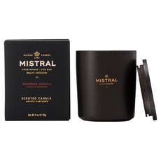 MISTRAL BODY 香氛蠟燭 波本威士忌, 11oz (311g), 天然環保無毒大豆, 無鉛燈芯, 1件