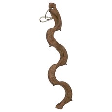 SANKO WILD 鳥藤蔓型棲樹枝 小 天然材質, 深原木色, 1支