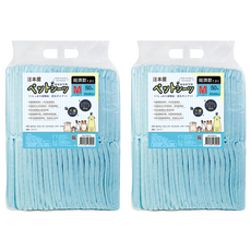 汪本屋 寵物尿布墊 實用經濟款 M(60 x 45cm) (共100片), 50片, 2包