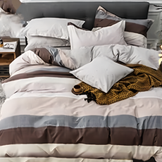 LoveCity 寢城之戀 200織100%純棉 床包枕套組