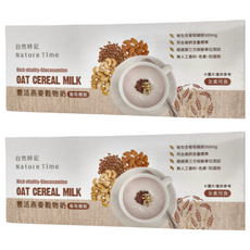 Nature Time 自然時記 豐活燕麥穀物奶, 25g, 22包, 2盒