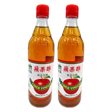 KOKUMORI 穀盛 無糖蘋果酢, 600ml, 2瓶