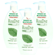 Roudye 柔蝶 椰乳髮雕露, 亮麗有型 700ml, 3瓶