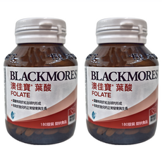 BLACKMORES 澳佳寶 葉酸錠狀食品, 180顆, 1罐