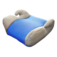 CHING-CHING 親親 汽車安全輔助座椅 兒童用增高座墊 12cm BC-02BR 42 x 37 x 19cm, 灰藍色