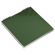 小麥購物 活頁筆記本 G757 45g, 墨綠色, 4本