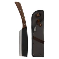 BAREBONES 日式鍛造短柴刀 HMS-2126 深灰色，戶外露營多功能刀具，附刀鞘, 1組