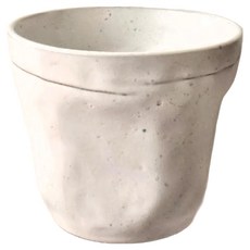 佐和陶瓷 石目手握杯, 日本製造, 250mL, 白色, 1個